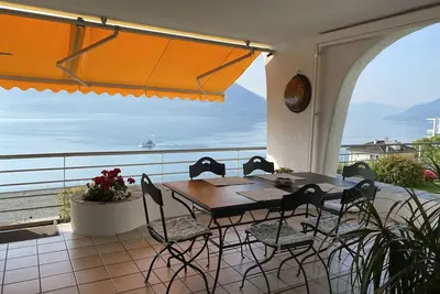 Joli appartement pour 5 personnes avec Wifi, bain à remous, Tv, patio, vue panoramique et parking