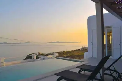 Mykonos port modern villa
