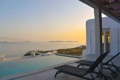 Mykonos, Agios Stefanos villa, private pool