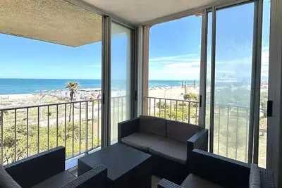 Image de Ausgezeichnete Ferienwohnung mit Meerblick und Privatparkplatz 6sar118c