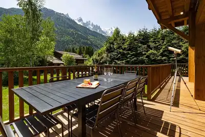 Image de Chalet du Gouter - 8 personnes, 4 chambre, jardin, parking