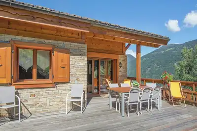 Image de Chalet Ă Saint Gervais vue Mont Blanc