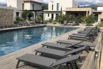 Image de Appartement climatisé de 45 m² avec terrasse 30 m² Proche baie de Saint-Cyprien