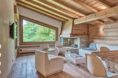 Image de Appartement 3 Pièces avec Cheminée et Wifi à Megève, Près des Pistes