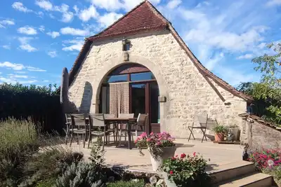 Grange rénovée avec goût, à 2 min du célèbre Gouffre de Padirac.