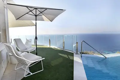 Image de First Line In Bahia De Palma. Luxury Mediterranean Villa