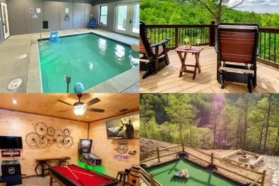 Image de ❤️ New Luxury Pool Cabin-Huge-KingBeds-Sleeps22-Message Host for Specials ❤️