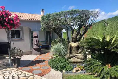 Image de Villa Zen, Piscine, Jardin Bali style, proche Canal du Midi, 6 personnes