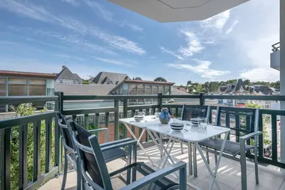 Image de À 500m de la plage, appartement pour 7