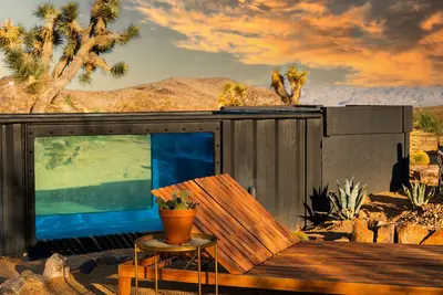 Image de Sun Dream ~ Airy Designer Desert Home w/ See Through Glass Pool