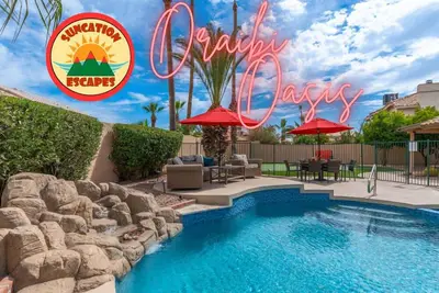 Luxe Oasis-Resort Style Heated Pool & Spa-Bbq-Putting Green-Ev-*Spring Training*