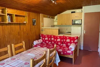 Image de Appartement pour 6 personnes avec balcon, wifi gratuit et casier Ă skis
