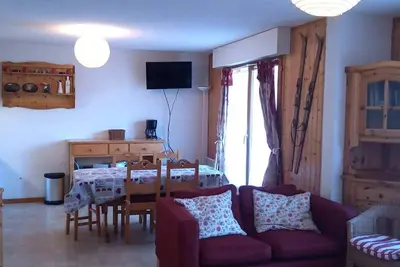 Image de 3 pièces cabine au pied des pistes avec parking à Saint-Jean-d'Aulps