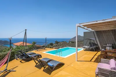 Image de Sea View Modern Villa in South Rethymno with Private Pool and Bbq.