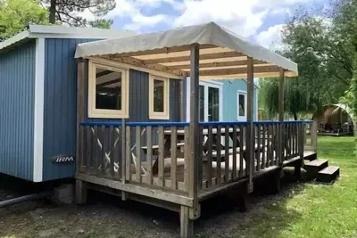 Image de Mobilheim Cabane Du Pecheur - 3 Schlafzimmer 6 Personen