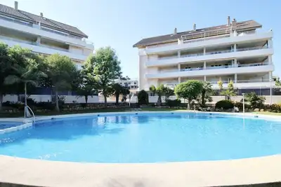 Image de Bel appartement comfortable  avec piscine communale à Denia, Costa Blanca, Espagne pour 6 personnes
