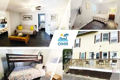 Image de 4 Bd Apt sleeps 10 people. 4 min walk to the beach