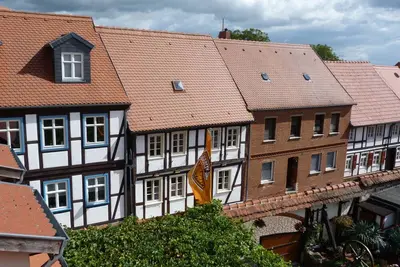 Image de Soigneusement restauré maison à colombages au coeur de la vieille ville Tangermünde
