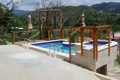 Image de 1 Modern A\/C apartment with pool. Walking distance from beach, shop & restaurant