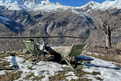 Image de Les Arcs 1600 charmant chalet d'alpage avec cheminée et jardin
