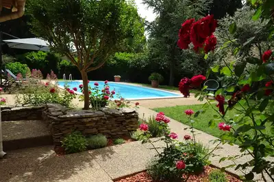 Image de La Mésange Bleue - piscine privée