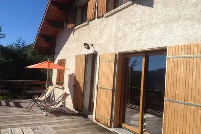 Image de Seyne Les  Alpes-chalet près du village, plein sud
