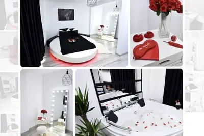 Image de Lux: Jacuzzi Pat Rotund Semineu Oglinda pe Tavan