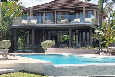 Image de Oceanfront Villa, @ Chukka Cove nr St Ann Bay; ocean view deck, cove, pool, cook