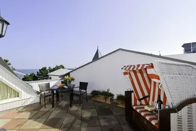 Image de Ferienwohnung Wolke 7 - Penthouse, Dachterrasse, Meerblick, am Strand
