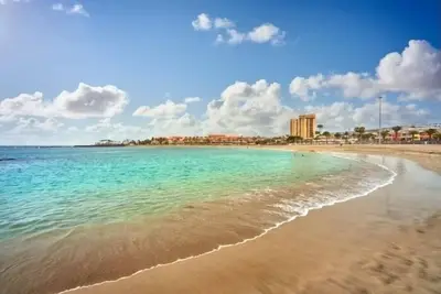 Image de Situation centrale et directement sur la plage de Los Cristianos
