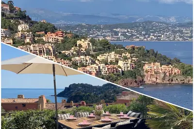 Image de Appartement avec vue sur la mer, terrasse de 70m² et accès direct à la mer