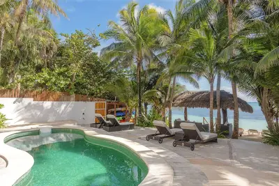 Image de Moonstar - Classic 5 bedroom beachfront Villa near Tulum