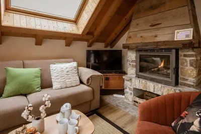 Image de Appartement 5* avec cheminée, sauna et jacuzzi, proche remontées et centre – 6 pers
