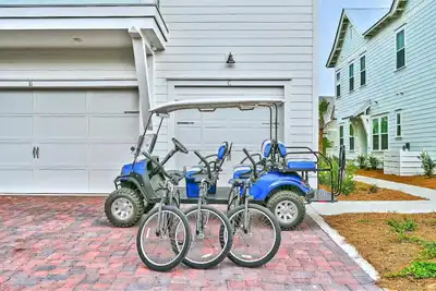 Image de Charming 2br 30a Home w/ 6-Seater Golf Cart ~ 30a Seascape
