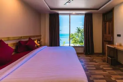 Image de Lux two bedrooms Beachfront villa in Dhangethi(bnb)