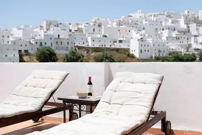 Appartement \"Cobijadas75 Mayorazgo\", avec vue sur les montagnes, balcon et Wi-Fi