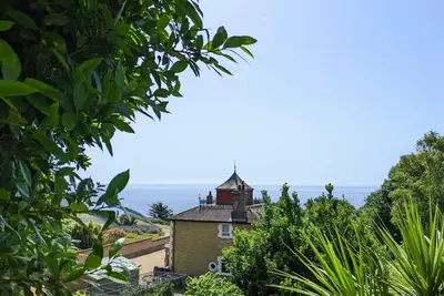 The St Clares Hideaway is a couples retreat with sea view