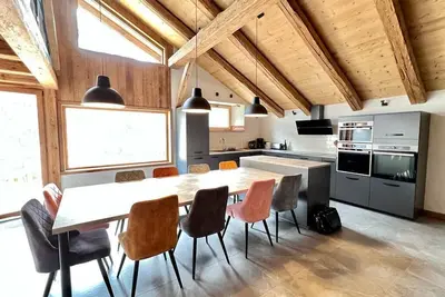 Image de Ferme rénovée, 4*, retour ski aux pieds et randonnées