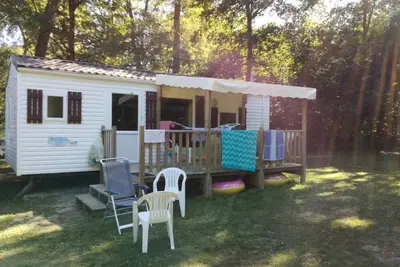 Image de Mobil home Standard 29 m² 2 chambres + terrasse couverte 4 personnes
