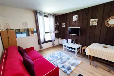 Image de Charmant Studio Lumineux au Hameau, à 150m des Pistes, WiFi Inclus