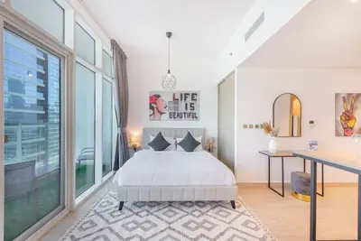 Image de Studio One 913 Dubai Marina · Funky Studio Dubai Marina outstanding facilities
