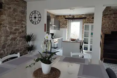 Image de maison 6 pers plage à 3km centre ville 5mn à pied