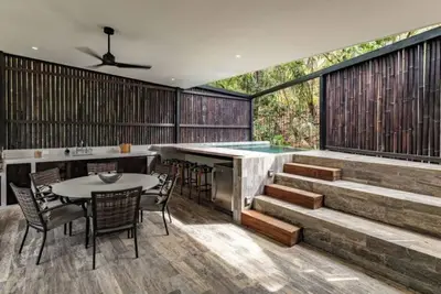 Image de Peaceful Japanese Inspired Jungle House