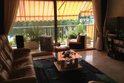 Image de A Juan Les Pins Residence De Standing Bel Appartement Avec Balcon Terrasse