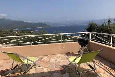Image de Vue panoramique sur le golfe de Valinco\nPanoramic view on the Propriano Bay