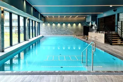 Image de Family apartment with swimming pool, saunas, 5 minutes from the beach