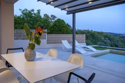 Image de Special Offer! Villa Monolithi in Preveza with pool and sea views