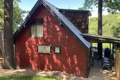 Image de Cozy Hillside Cottage at Marble Falls - 5 miles from the upper Buffalo River.
