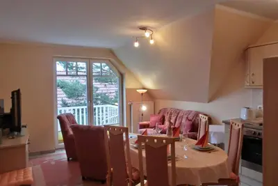 Image de Vacation apartment K6 - Central 3-room apartment on the 2nd floor for max. 6 persons, Wlan