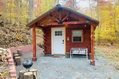 Image de Shawnee Tiny Cabin near Ferne Clyffe with Hot Tub